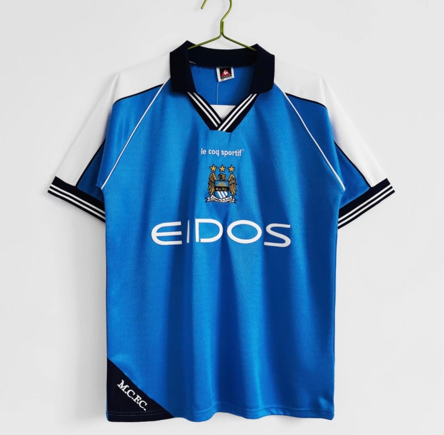 Koszulka Manchester City Domowa 1999/2000