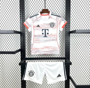 Koszulka FC Bayern Monachium Wyjazdowa 2025/26 Dziecięca