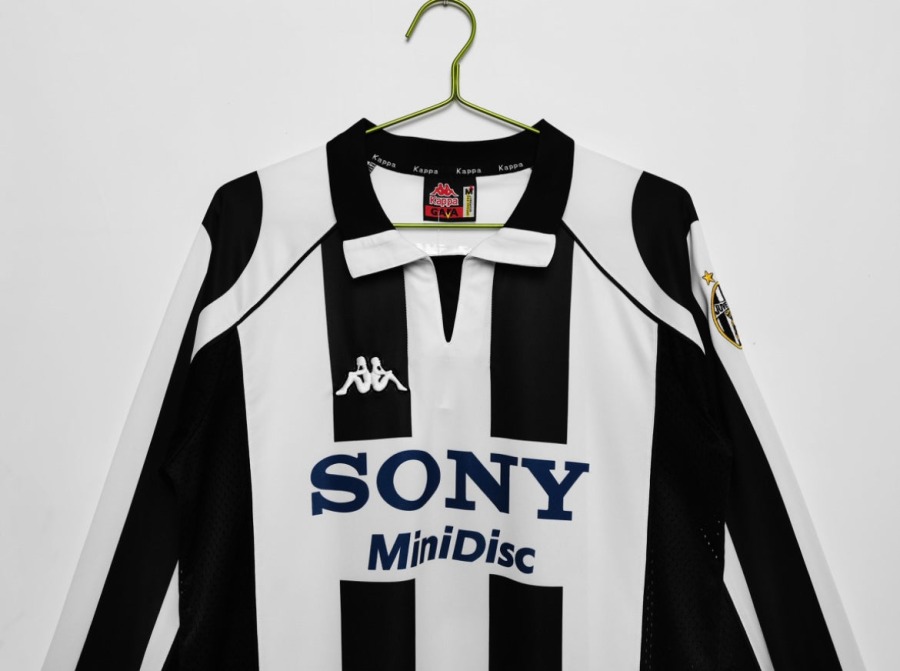 Koszulka Juventus 1997/98 Domowa Długie Rękawy