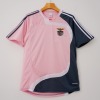 Koszulka Benfica 2007-2008 Różowa Retro