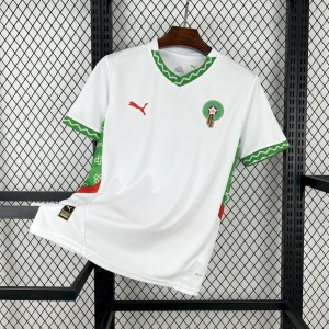 Koszulka Maroko Wyjazdowa Biała CAN 2025-26