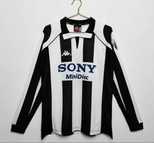 Koszulka Juventus 1997/98 Domowa Długie Rękawy