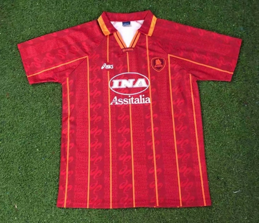 Koszulka AS Roma 1996/97 Domowa