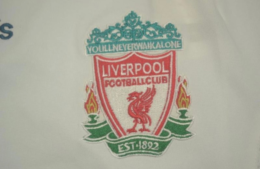 Koszulka Liverpool 2006/07 Wyjazdowa Długie Rękawy