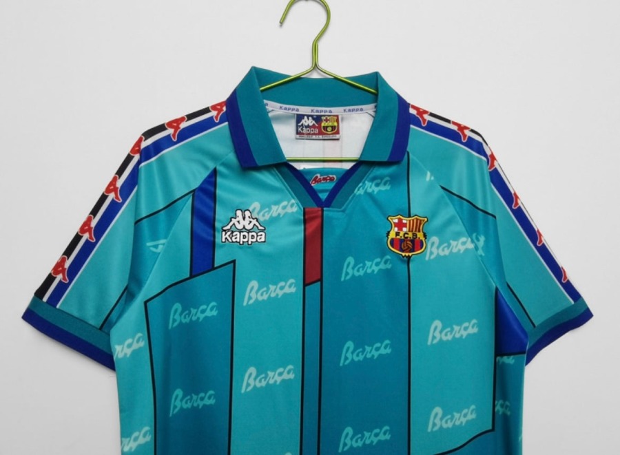 Koszulka FC Barcelona Wyjazdowa 1996/97