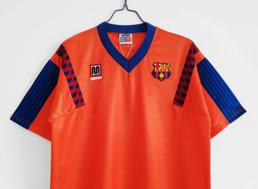 Koszulka FC Barcelona Wyjazdowa 1991/92