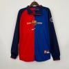 Koszulka FC Barcelona 1999/00 Domowa Długie Rękawy