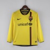 Koszulka FC Barcelona 2008/09 Wyjazdowa Długie Rękawy