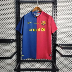 Koszulka FC Barcelona Domowa 2008-09 Retro