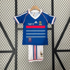 Koszulka Francja Retro 1998 Dziecięca