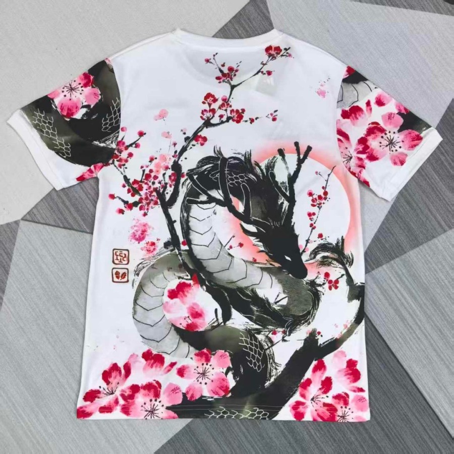 Koszulka Japonia 25/26 Edycja Specjalna Smok Różowa