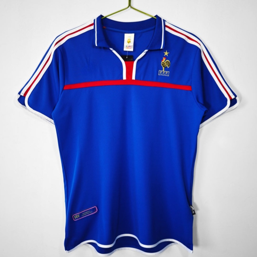 Koszulka Francja Domowa Retro 2000
