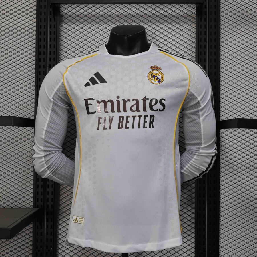 Koszulka Real Madrid 2025-26 Długi Rękaw