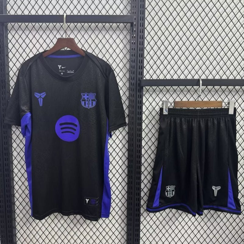 Koszulka Barcelona 25/26 Black Special Dziecięce