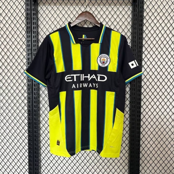 Koszulka Manchester City 24/25 Żółta