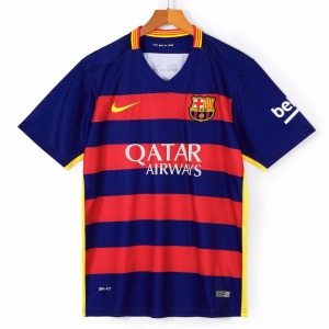 Koszulka Barcelona Domowa 2015-2016 Retro