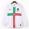 Koszulka Portugalia Wyjazdowa 2011-2012 Długie Rękawy Retro