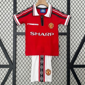 f7a230ab44ca36b24c819a979d471c14.jpg Koszulka Manchester United Dziecięca 1998-1999 Retro