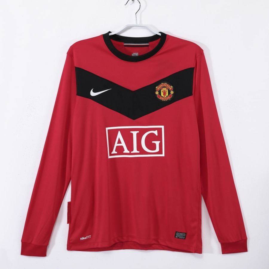 fbe9edfc047d6d38a3186606f6ec6533.jpg Koszulka Manchester United Domowa 2010 Długi Rękaw
