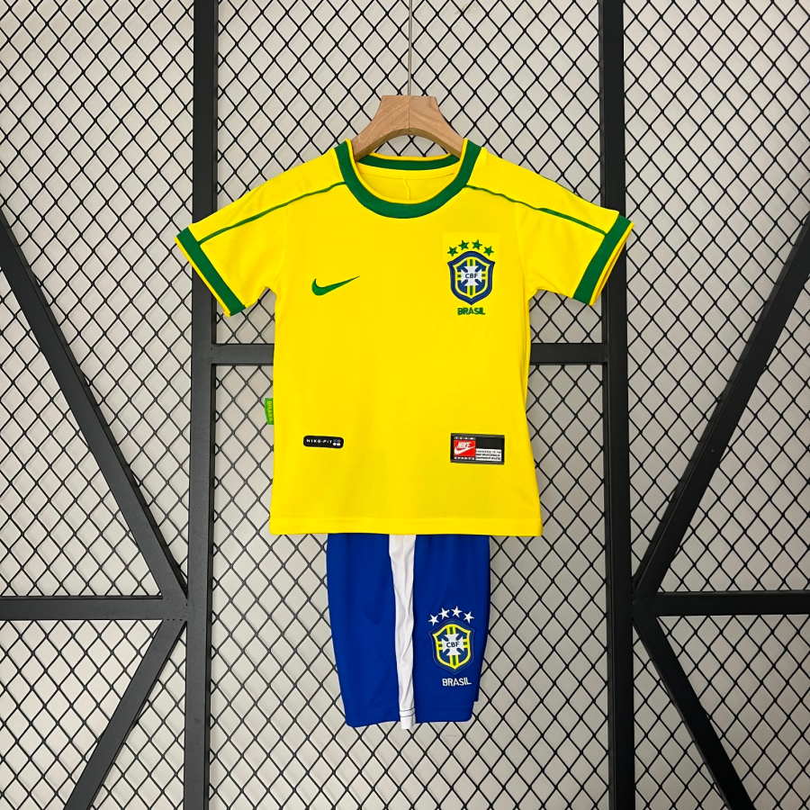 Koszulka Brazylia Retro Dziecięce 24/25