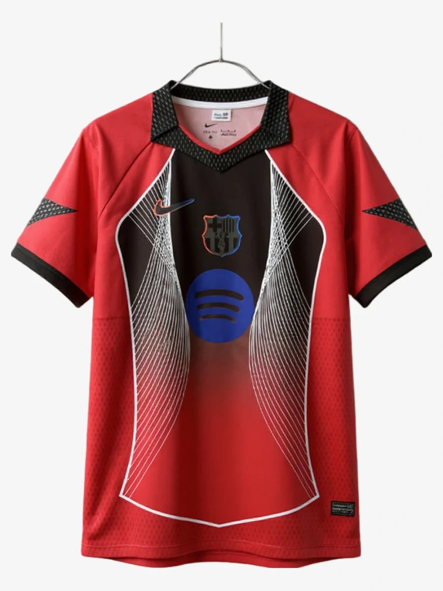 maillot-concept-fc-barcelone-rouge-2025-2026 studio v10 Koszulka Concept FC Barcelona Czerwona 2025-2026