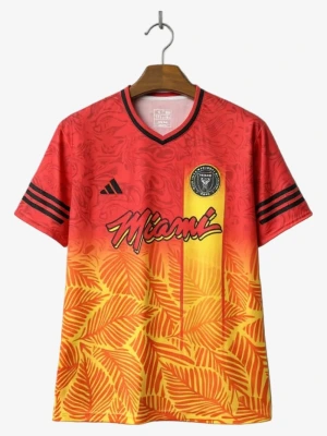 maillot-concept-inter-miami-cf-orange-2024-2025 studio v12 Koszulka Concept Inter Miami CF Pomarańczowa 2024-2025