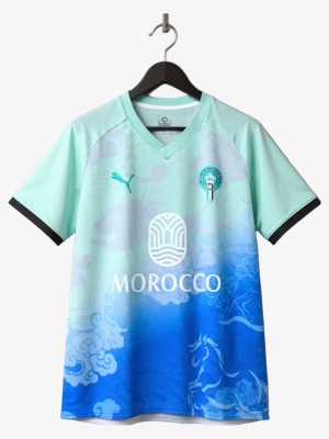 maillot-concept-maroc-edition-bleu-2025-2026 studio v12 Koszulka Concept Maroko Edycja Niebieska 2025-2026