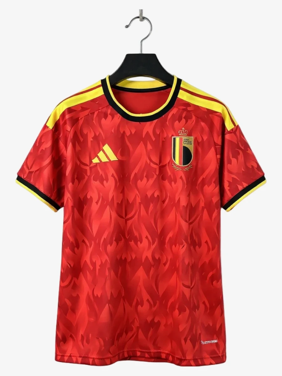 maillot-domicile-belgique-2026 studio v12 Koszulka Domowa Belgia 2026