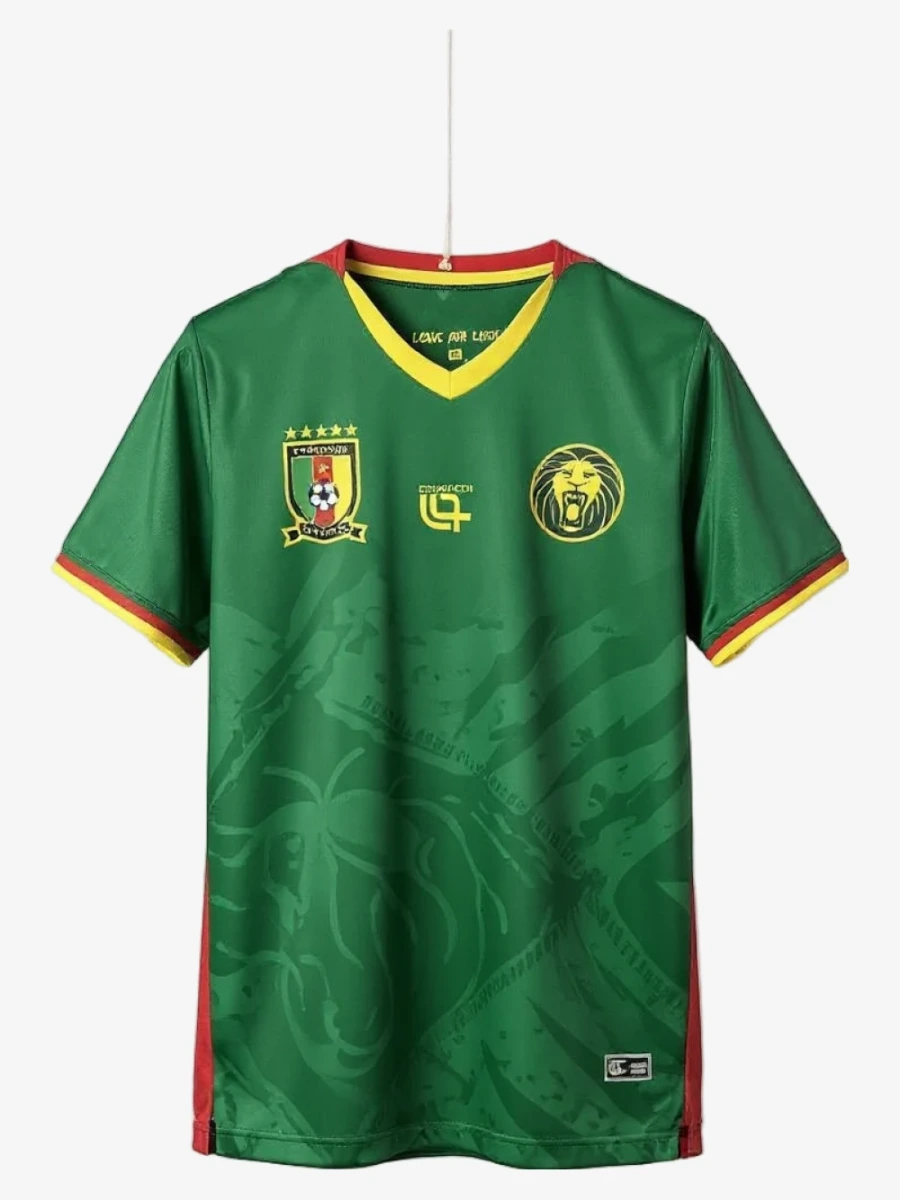 maillot-domicile-cameroun-2026 studio v10 Koszulka Domowa Kamerun 2026