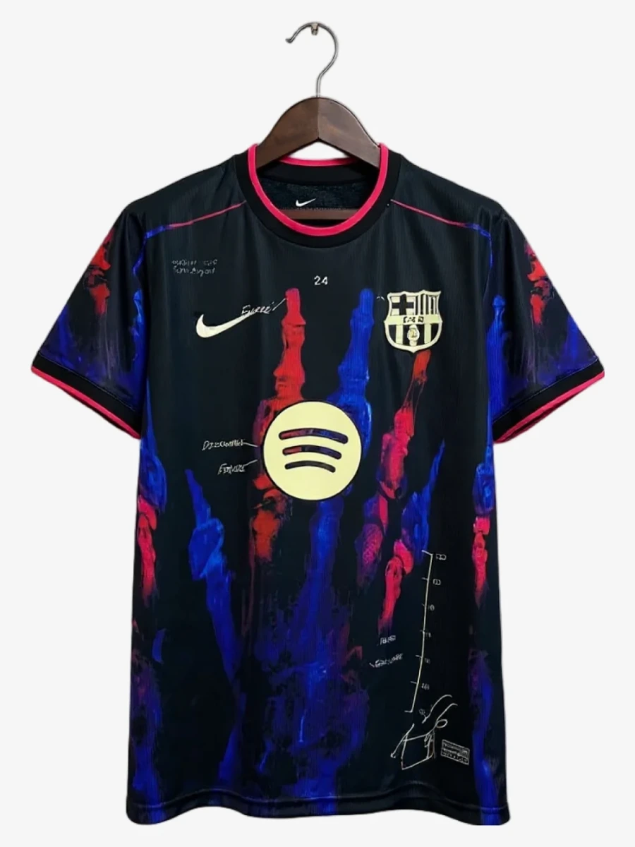 maillot-fc-barcelone-blood-2025-2026 studio v12 Koszulka FC Barcelona Blood 2025-2026