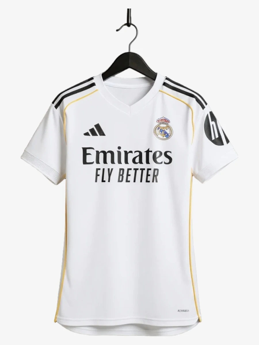maillot-femme-real-madrid-domicile-2025-2026 studio v12 Koszulka Damskie Real Madryt Domowa 2025-2026