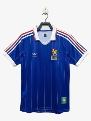 maillot-france-domicile-1982 studio v12 Koszulka Francja Domowa 1982
