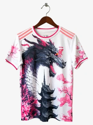Koszulka Japonia 25/26 Edycja Specjalna Biały Smok