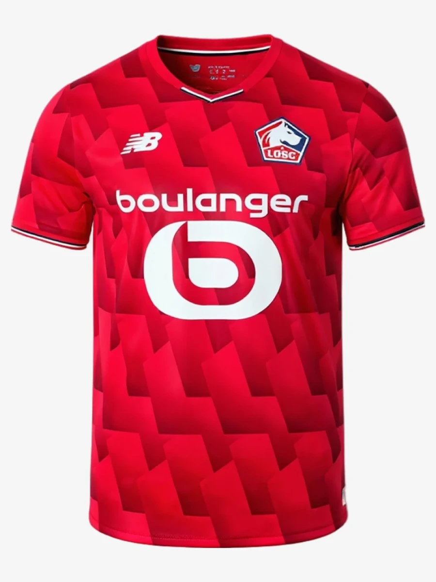maillot-losc-lille-domicile-2025-2026 studio v10 Koszulka LOSC Lille Domowa 2025-2026