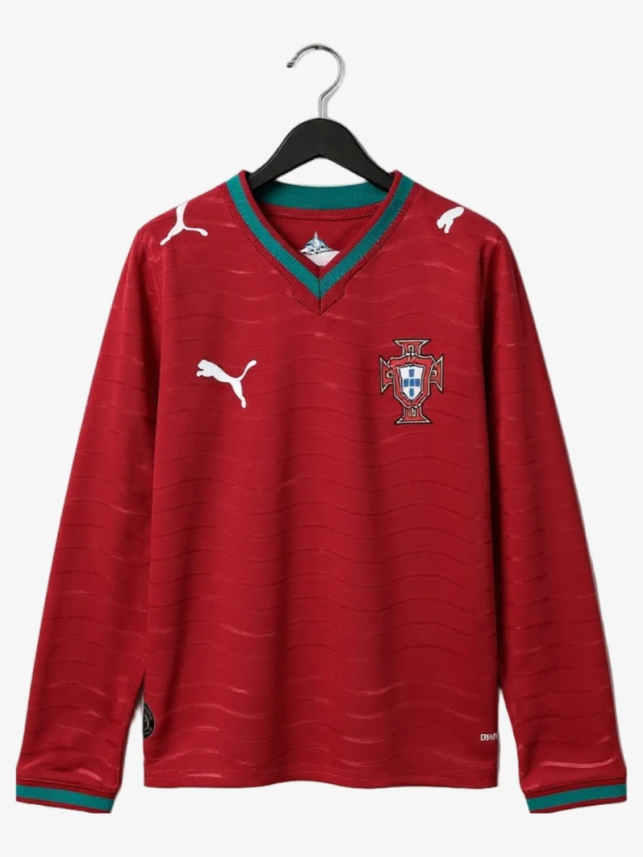 Koszulka z Długim Rękawem Portugalia Domowa 2026