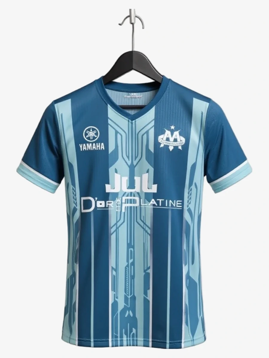 maillot-om-x-jul-bleu-2025-2026 studio v12 Koszulka OM X Jul Bleu 2025-2026