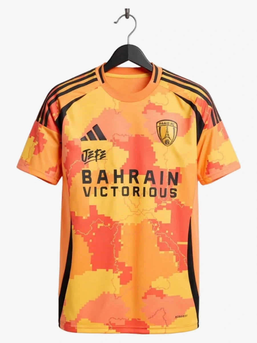 maillot-paris-fc-third-x-jefe-2025-2026 studio v12 Koszulka Paris FC Trzecia X Jefe 2025-2026