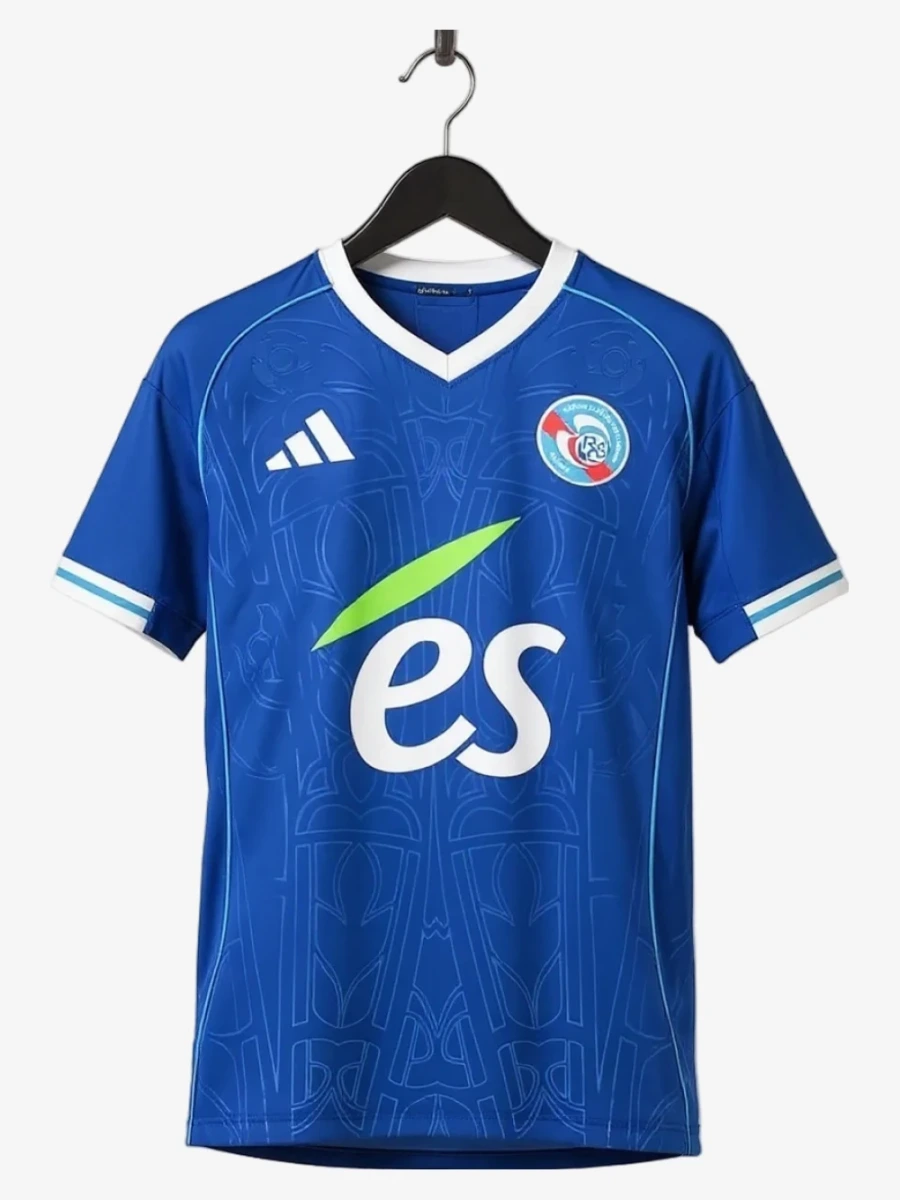 maillot-rc-strasbourg-domicile-2025-2026 studio v12 Koszulka RC Strasbourg Domowa 2025-2026