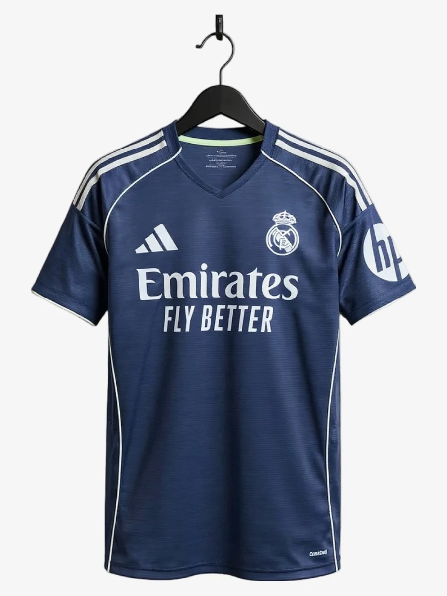 maillot-real-madrid-exterieur-2025-2026 studio v12 Koszulka Real Madryt Wyjazdowa 2025-2026
