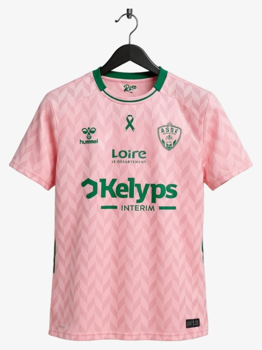 Koszulka Saint-Étienne Bramkarska Różowa 2025-2026