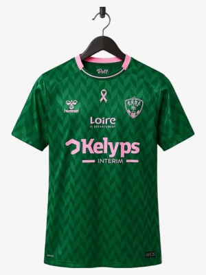 Koszulka Saint-Étienne Październik Różowy 2025-2026
