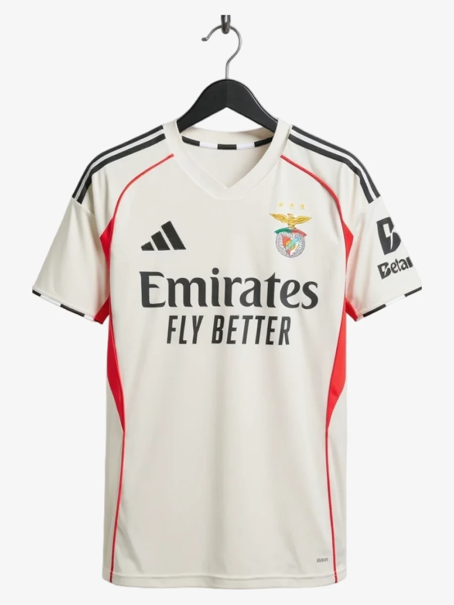 maillot-sl-benfica-exterieur-2025-2026 studio v12 Koszulka SL Benfica Wyjazdowa 2025-2026