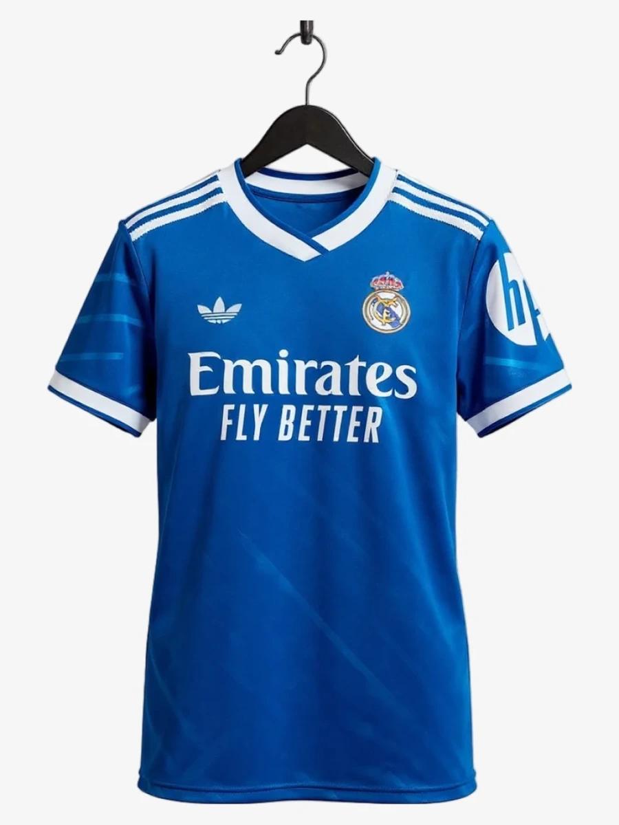maillot-third-real-madrid-femme-2025-2026 studio v12 Koszulka Trzecia Real Madryt Damskie 2025-2026