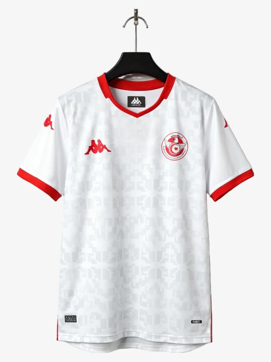 maillot-tunisie-exterieur-coupe-du-monde-2026 studio v12 Koszulka Tunezja Wyjazdowa Mundial 2026