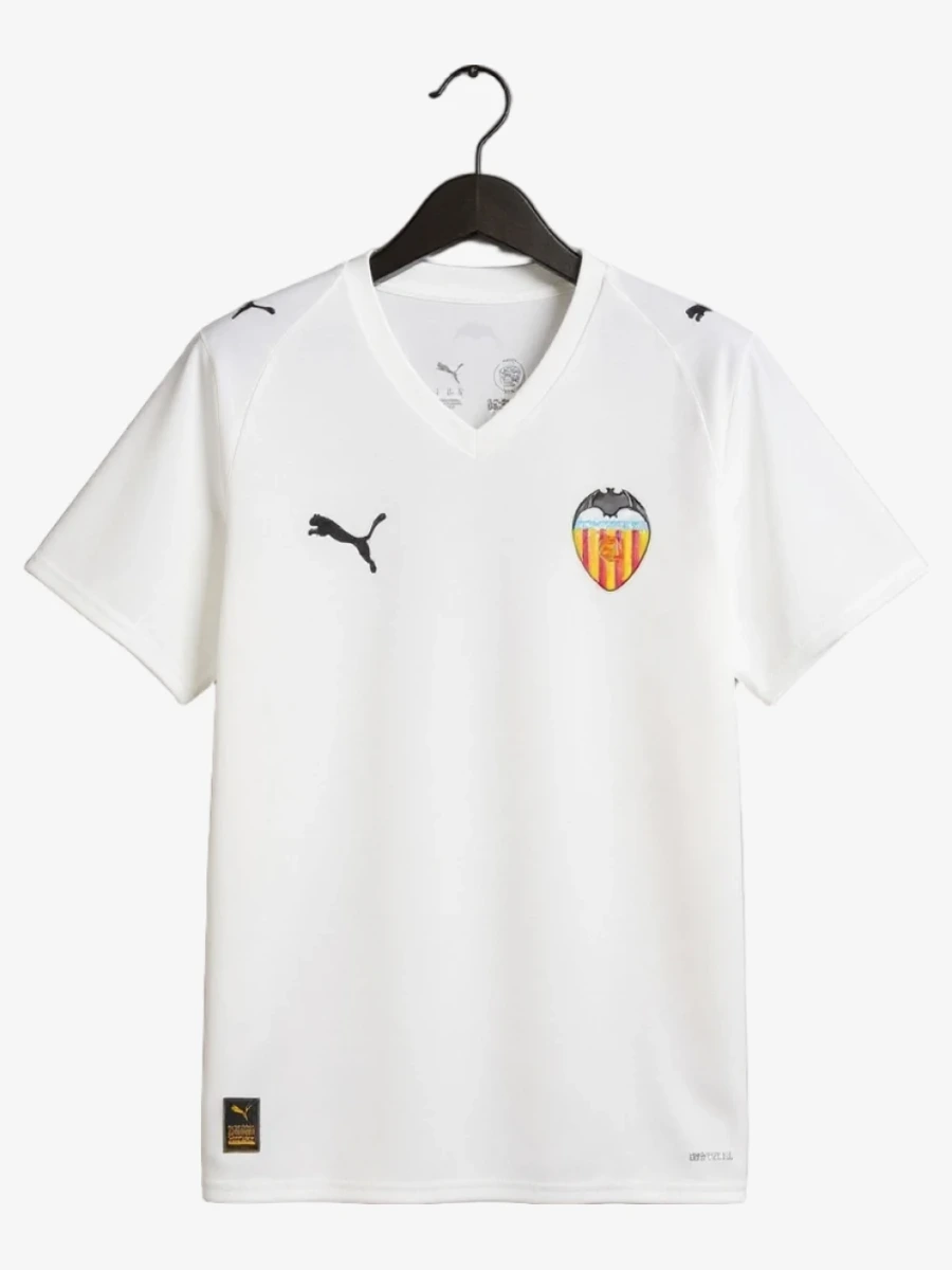 maillot-valencia-cf-domicile-2025-2026 studio v12 Koszulka Valencia CF Domowa 2025-2026